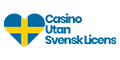 Casinoutansvensklicens logo