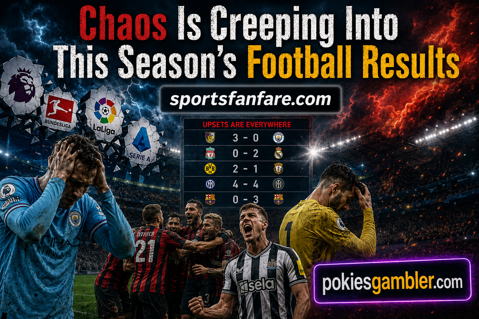 Chaos Is Creeping Into This Season’s Football Results