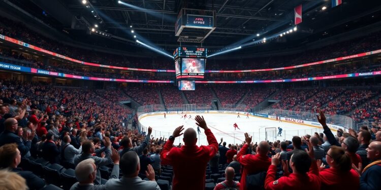 sports fanfare hockey