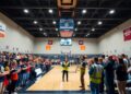 sports fanfare basketball