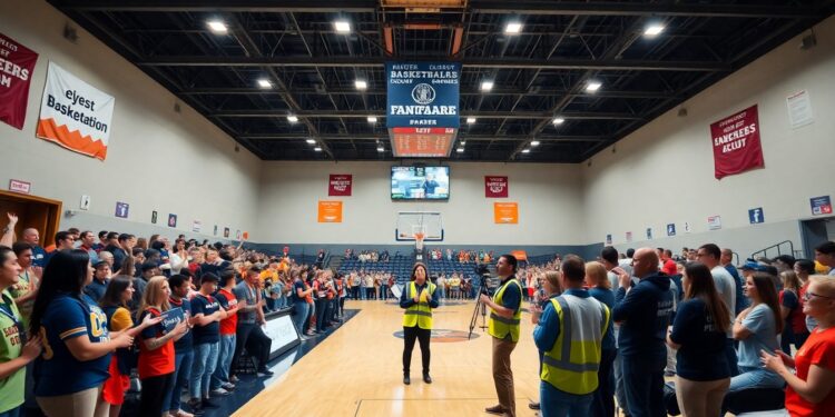 sports fanfare basketball