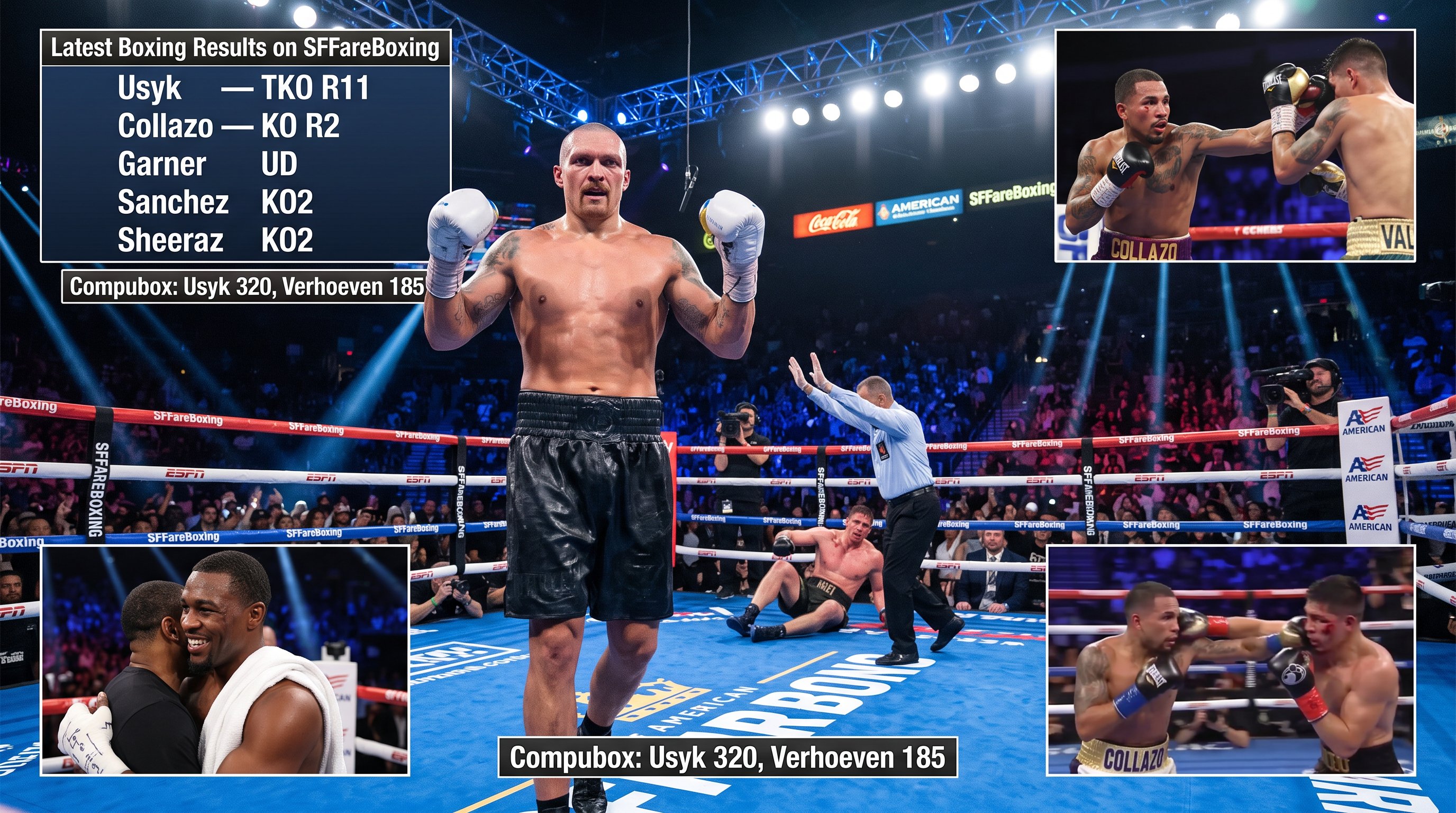 Latest Boxing Results on SFFareBoxing