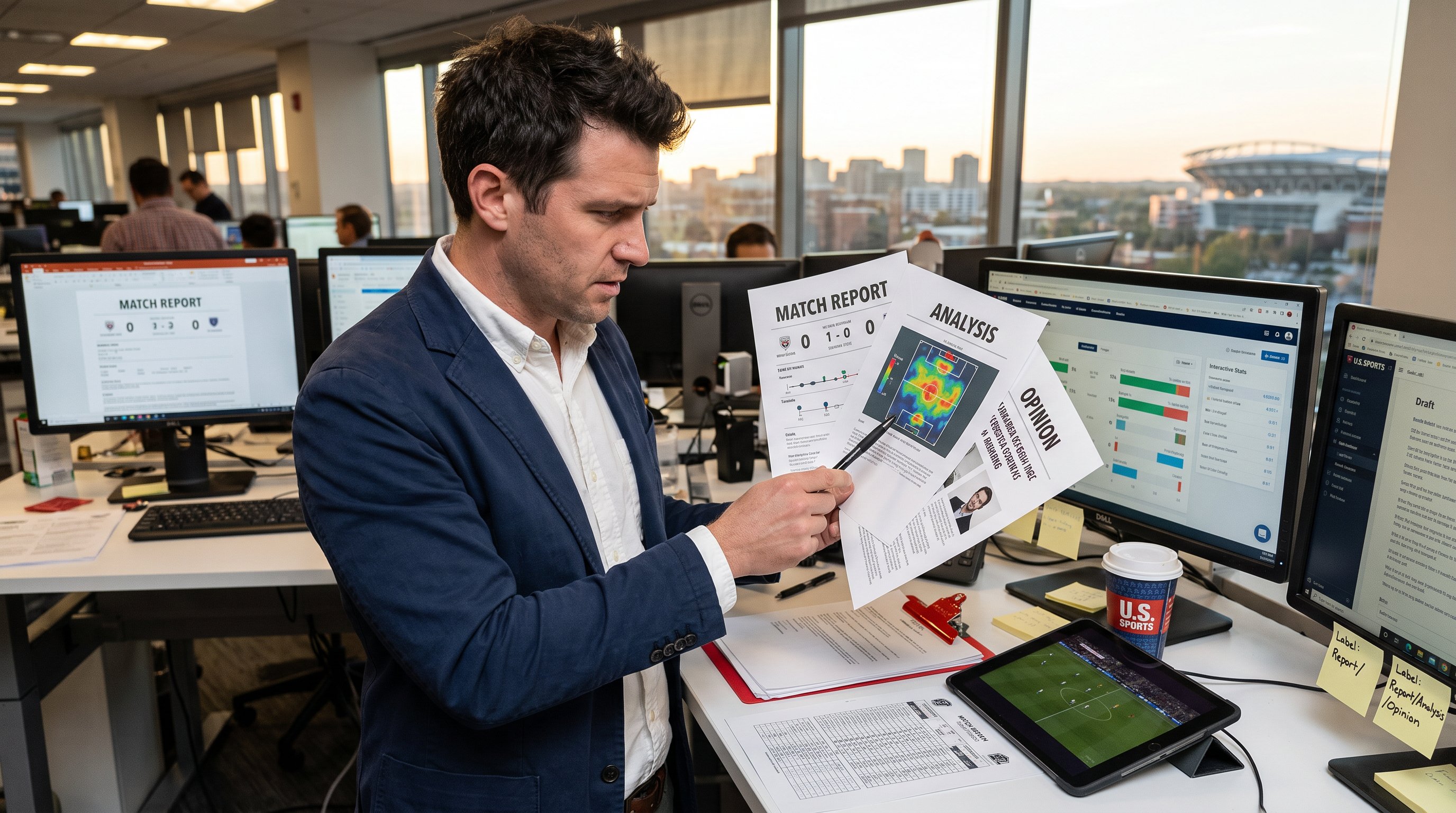 The Difference Between Match Reports, Analysis, and Opinion